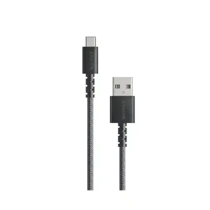 طراحی کابل شارژ USB-A to USB-C انکر مدل PowerLine Select Plus A8023 با طول 180 سانتی‌متر